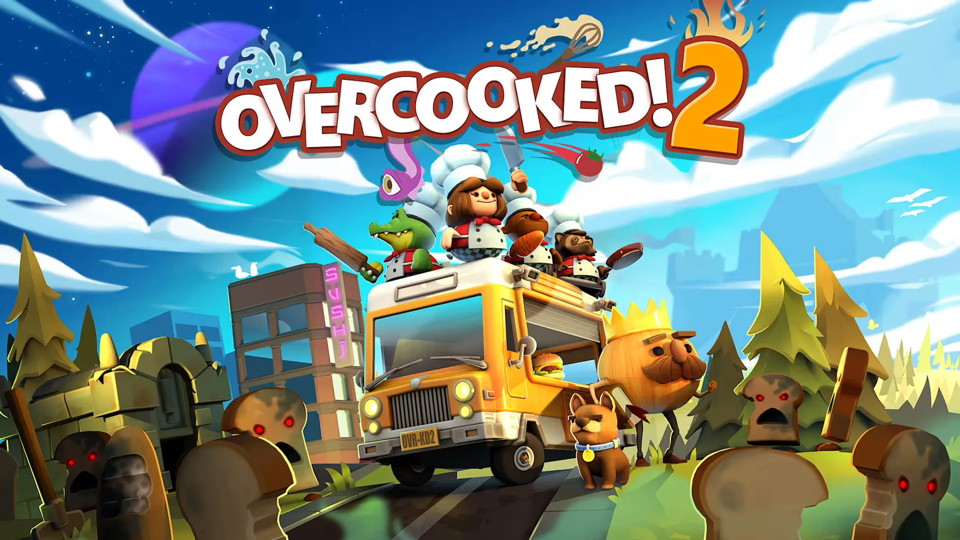 Capa do jogo Overcooked 2