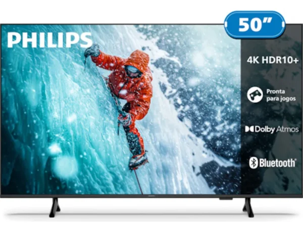 tv-phillips2 Smart TV Philips 50 Polegadas 4k